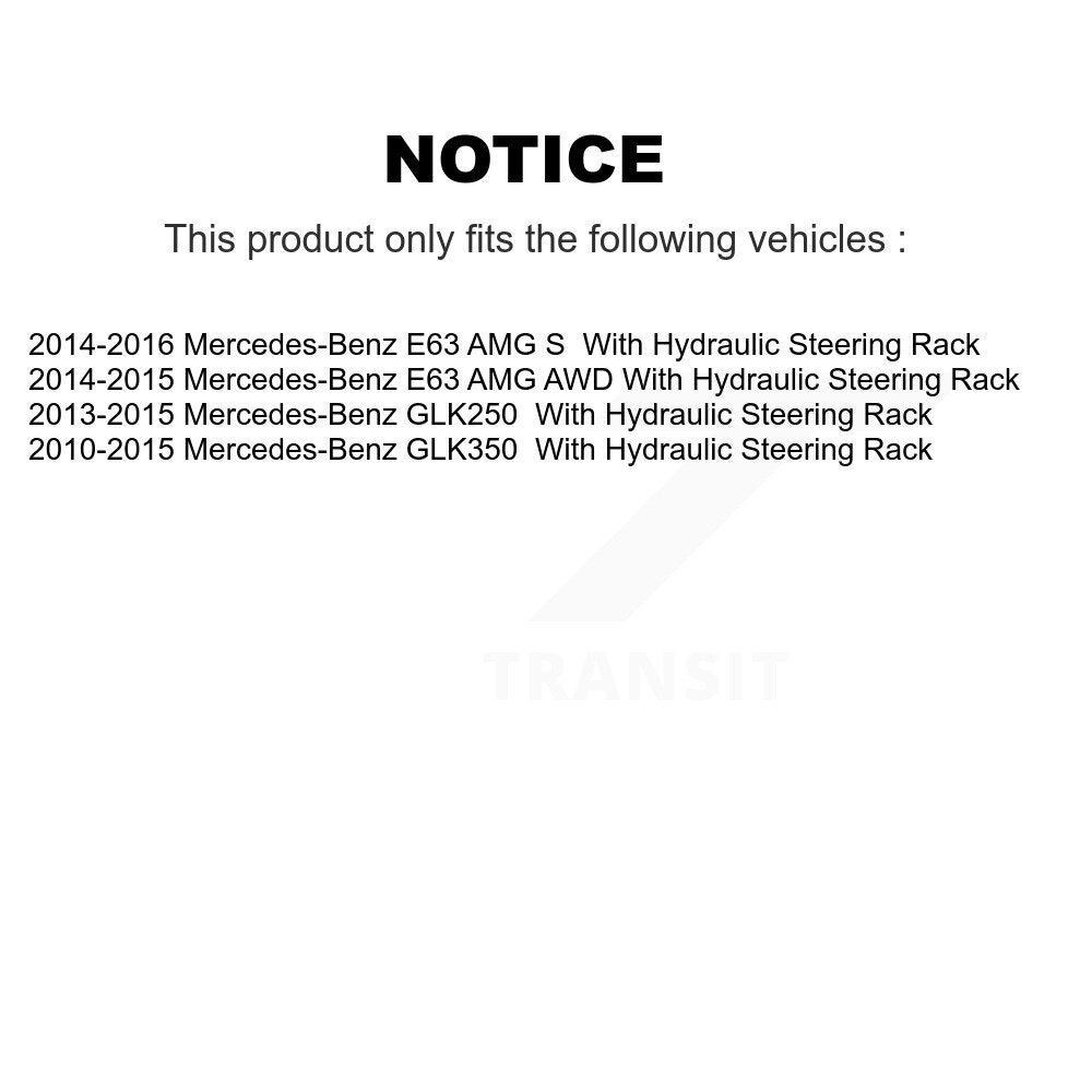 [Avant] Extrémité de biellette de direction pour Mercedes-Benz GLK350 GLK250 E63 AMG S KTR-105006