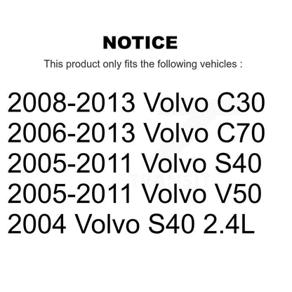 [Avant] Extrémité de biellette de direction pour Volvo S40 C30 V50 C70 KTR-105022