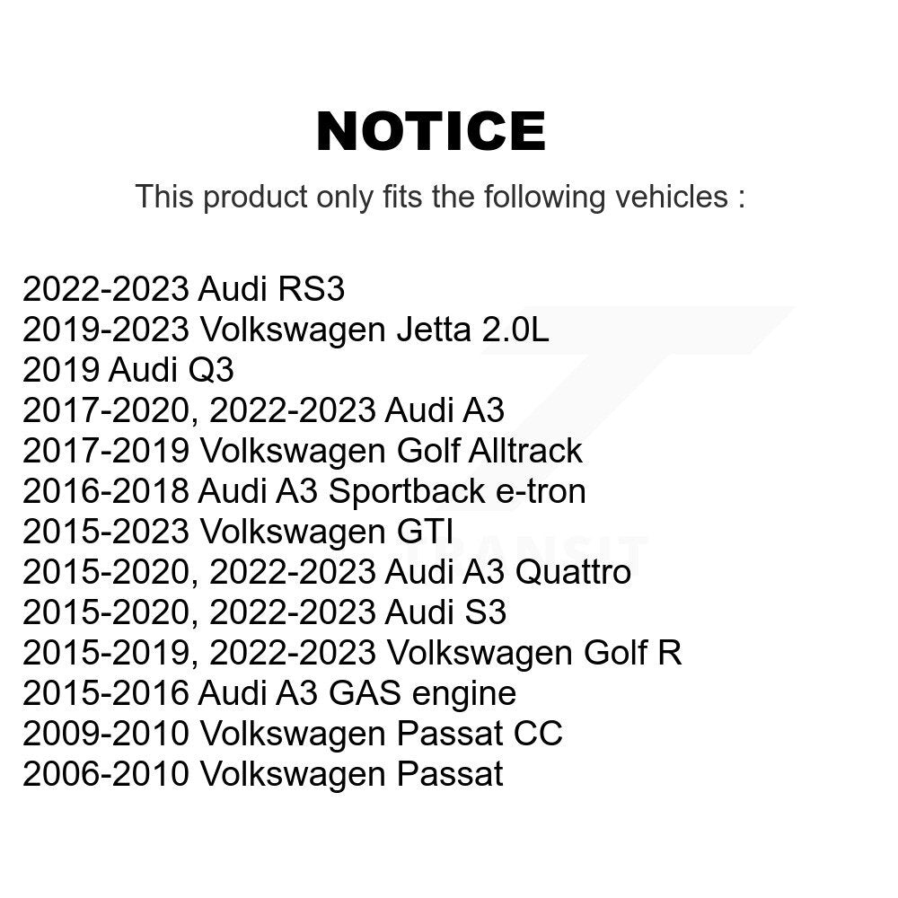 [Avant] Extrémité de biellette de direction pour Volkswagen Jetta Audi GTI A3 Quattro Golf R S3 Q3 KTR-105026