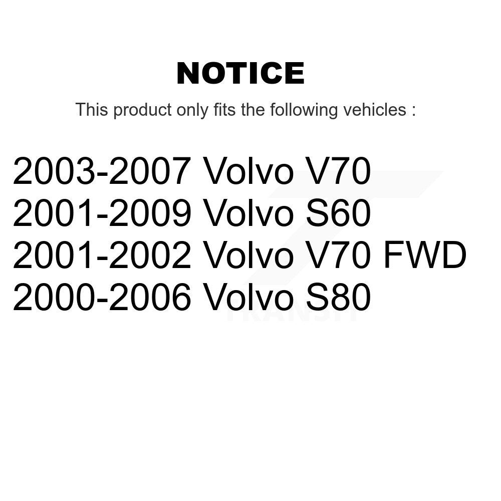 [Avant] Extrémité de biellette de direction pour Volvo S60 V70 S80 KTR-105052
