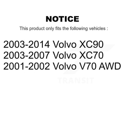 [Avant] Extrémité de biellette de direction pour Volvo XC90 XC70 V70 KTR-105074