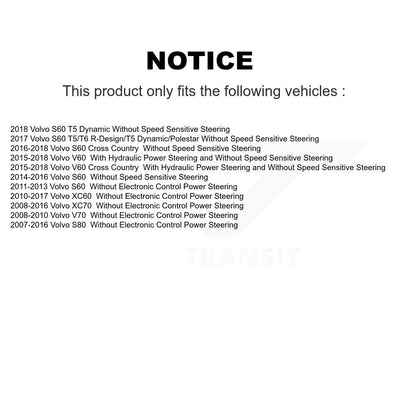 [Avant] Extrémité de biellette de direction pour Volvo XC60 XC70 S60 V60 S80 Cross Country V70 KTR-105080