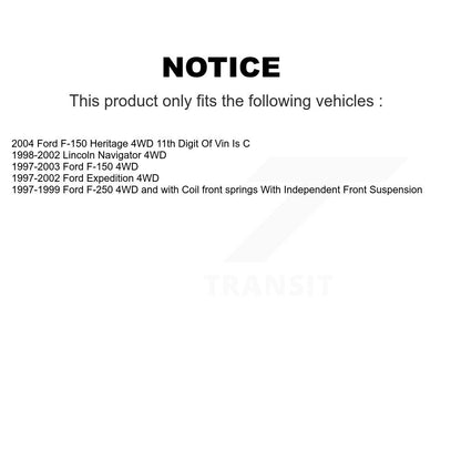 [Avant] Extrémité de biellette de direction pour Ford F-150 Expedition F-250 Heritage Lincoln KTR-105095