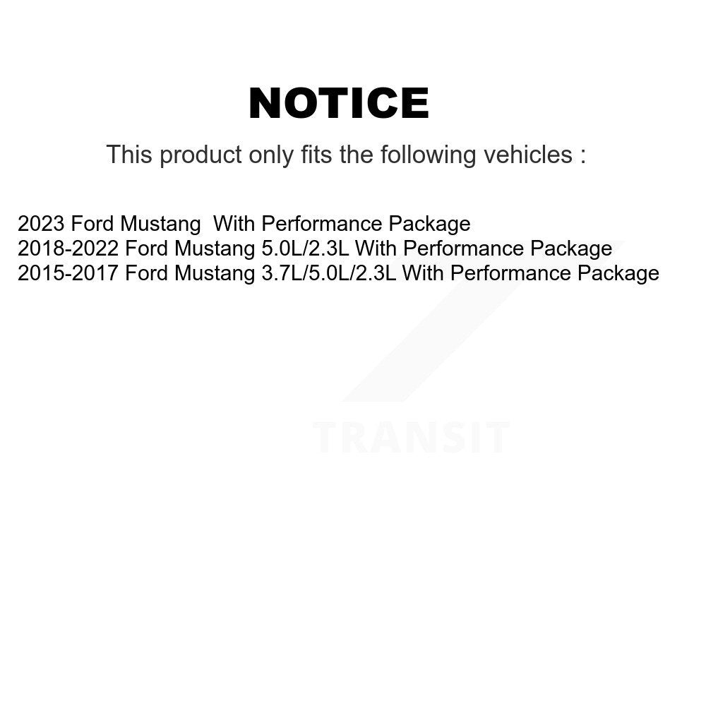 [Avant] Ensemble de bras de suspension et joint à rotule pour Ford Mustang KTR-105135