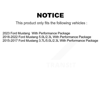 [Avant] Ensemble de bras de suspension et joint à rotule pour Ford Mustang KTR-105135