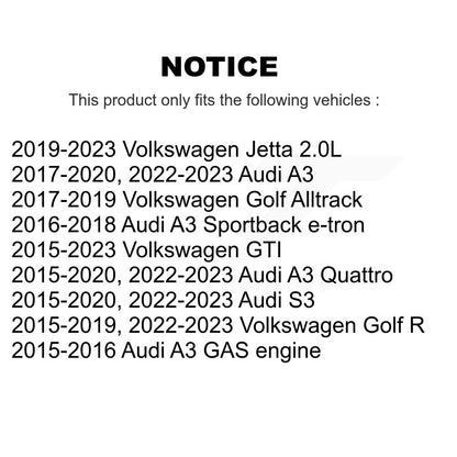 [Avant] Bras de suspension pour Volkswagen Jetta Audi GTI A3 Quattro R KTR-105147