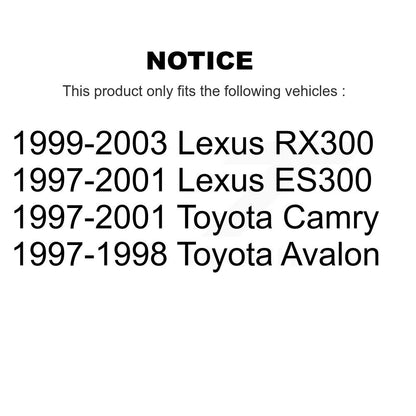 [Avant Inférieur] Bras de suspension pour Toyota Camry Lexus RX300 ES300 Avalon KTR-105194