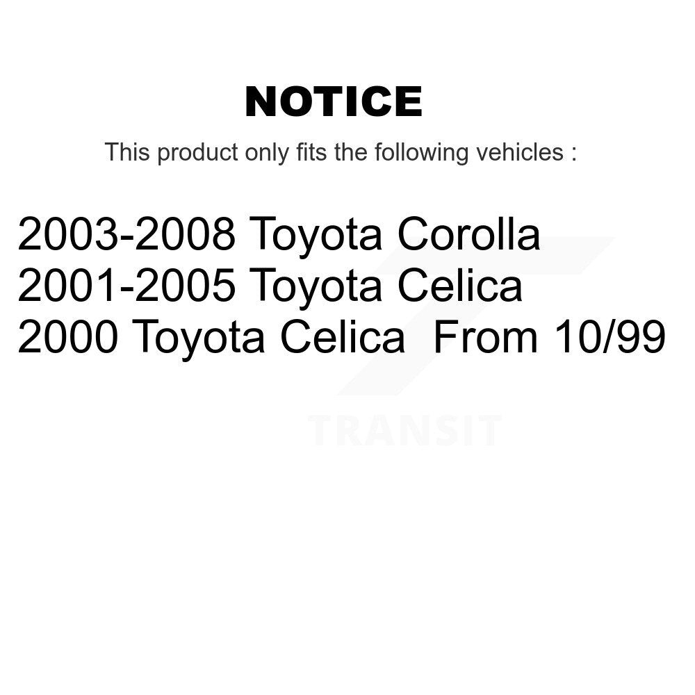 [Avant Inférieur] Bras de suspension pour Toyota Corolla Celica KTR-105221