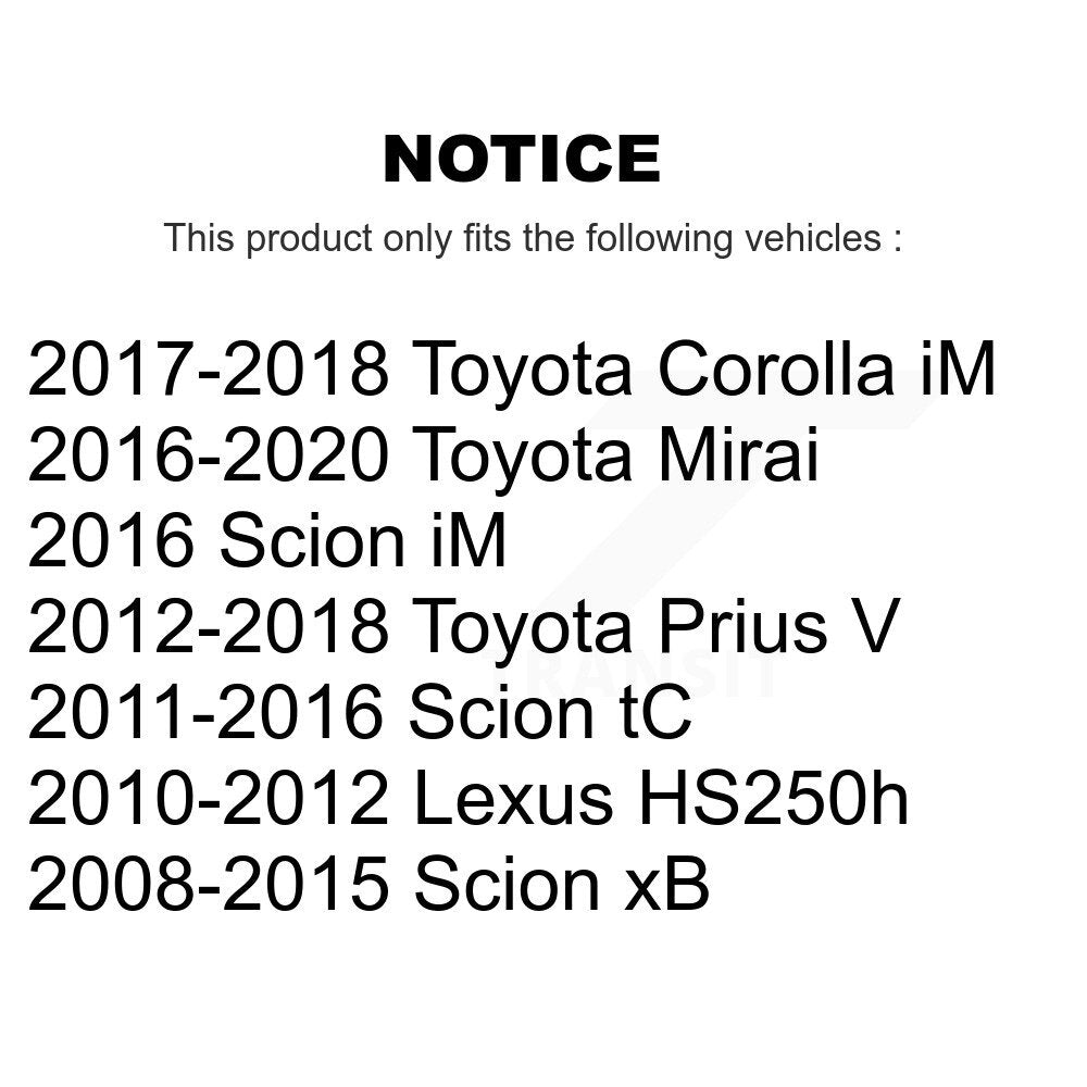 [Avant Inférieur] Bras de suspension pour Toyota Prius V Scion Corolla iM tC xB Lexus KTR-105245